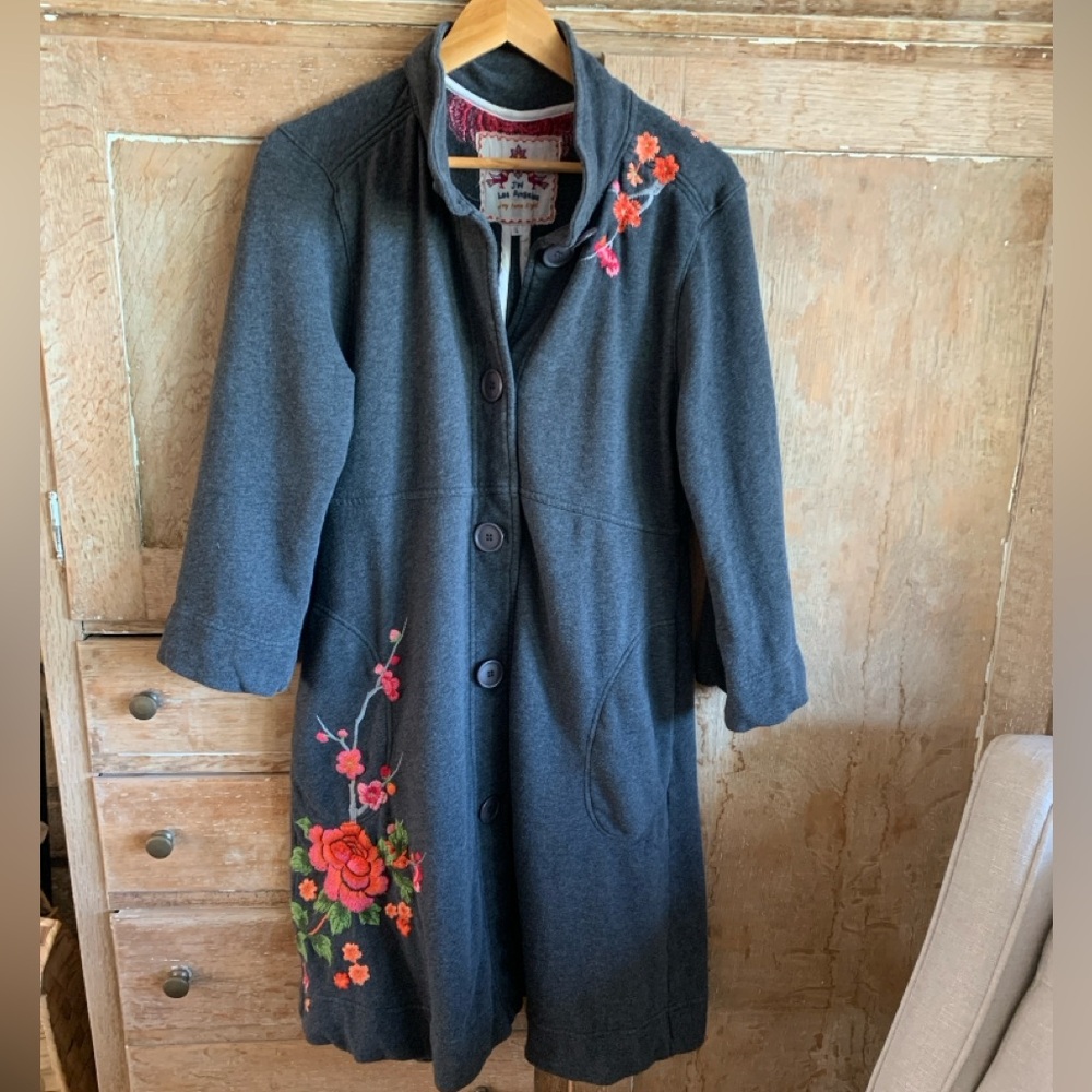 Johnny Was Embroidered Jacket, L